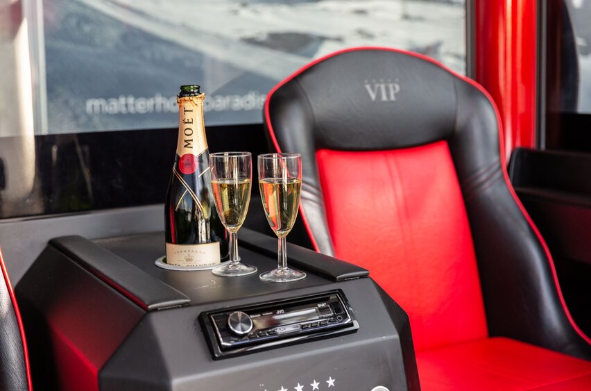 Der Champagner steht in der VIP-Gondel bereit. | © Pedro Rodrigues