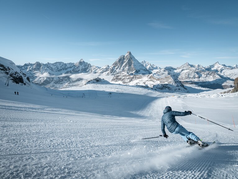 Skifahren im Matterhorn Ski Paradise | © Pascal Gertschen