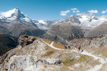 Randonnée familiale au Rothorn Paradise