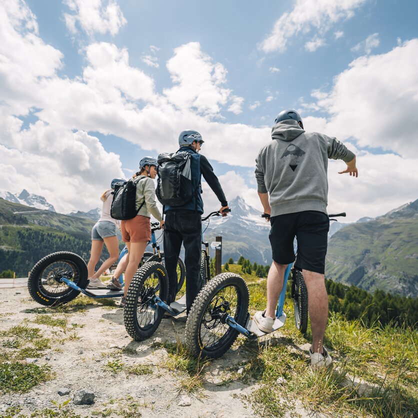 Kickbike in Zermatt | Experiences of Zermatt Bergbahnen